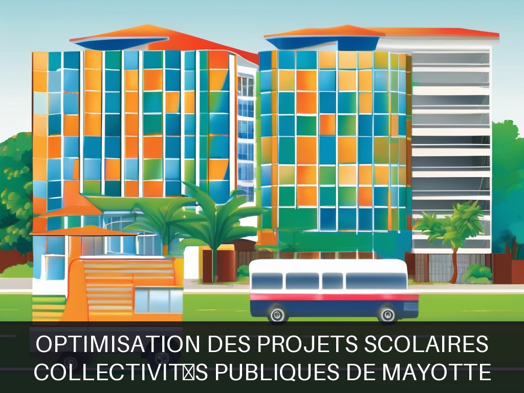 Illustration pour Collectivités publiques de Mayotte: Optimisation des Projets Scolaires