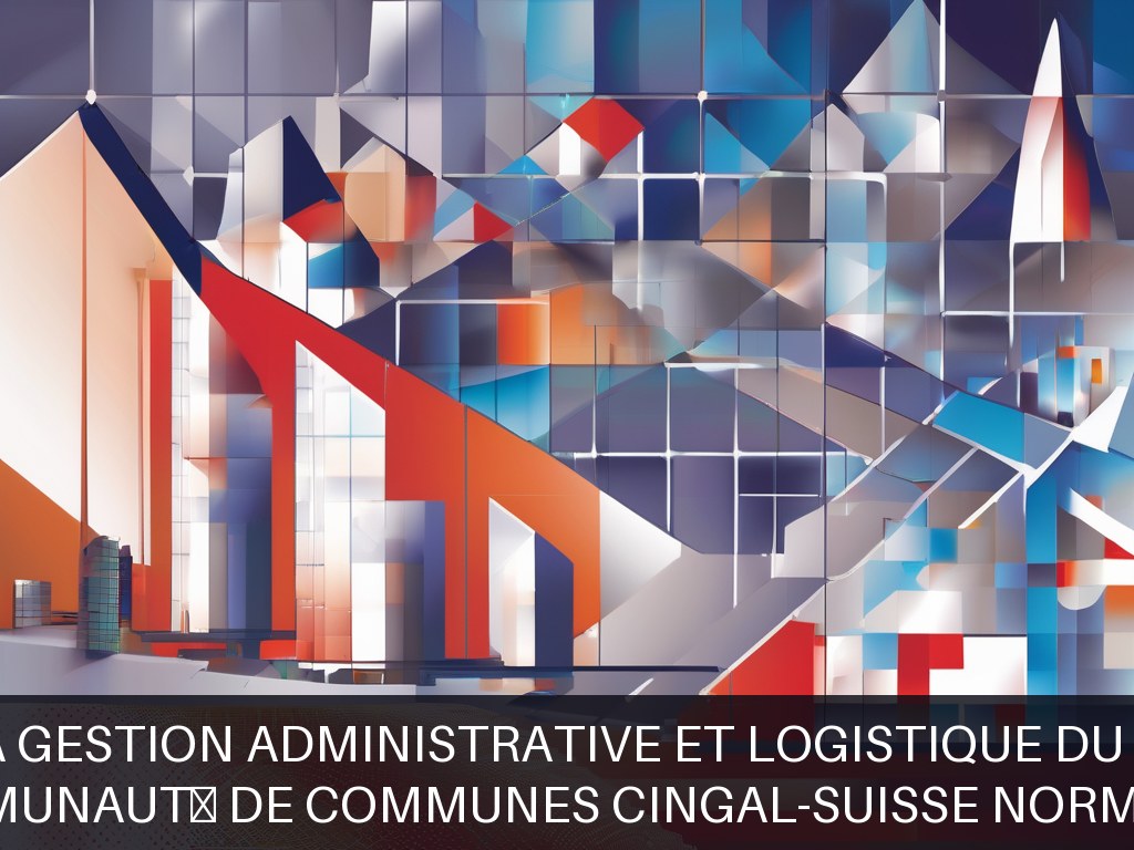 Illustration pour Communauté de Communes Cingal-Suisse Normande: Optimisation de la gestion administrative et logistique du service technique