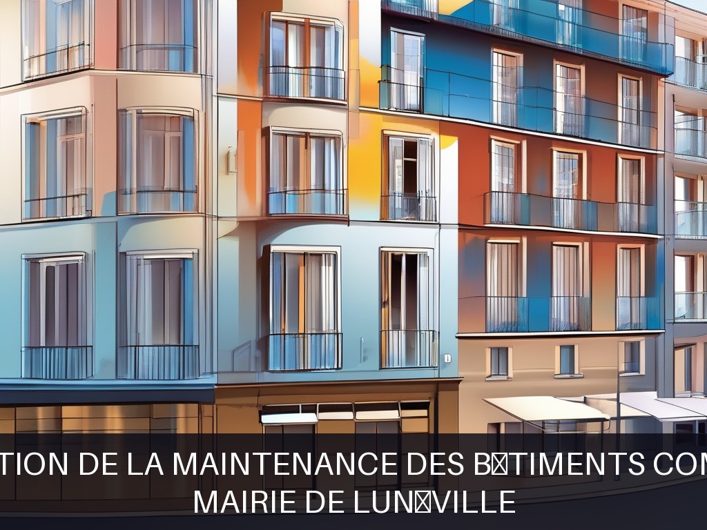 Illustration pour Mairie de Lunéville: Optimisation de la Maintenance des Bâtiments Communaux