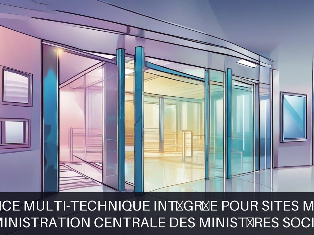 Illustration pour Administration centrale des ministères sociaux: Maintenance multi-technique intégrée pour sites ministériels