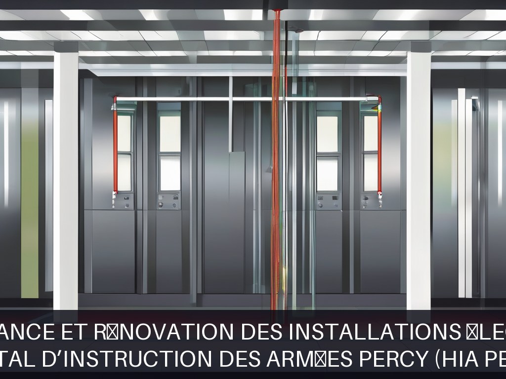Illustration pour Hôpital d’Instruction des Armées Percy (HIA Percy): Maintenance et rénovation des installations électriques
