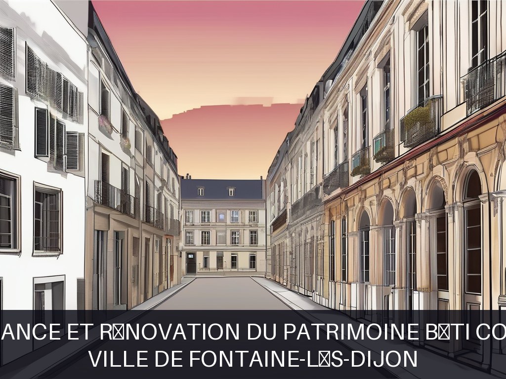 Illustration pour Ville de Fontaine-lès-Dijon: Maintenance et rénovation du patrimoine bâti communal