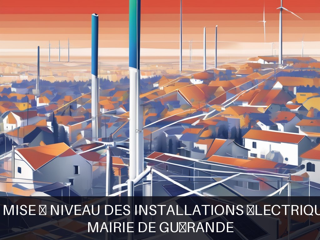 Illustration pour Mairie de Guérande: Maintenance et mise à niveau des installations électriques communales