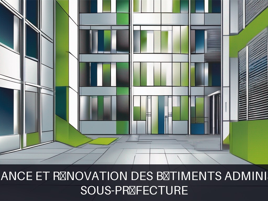 Illustration pour Sous-préfecture: Maintenance et rénovation des bâtiments administratifs