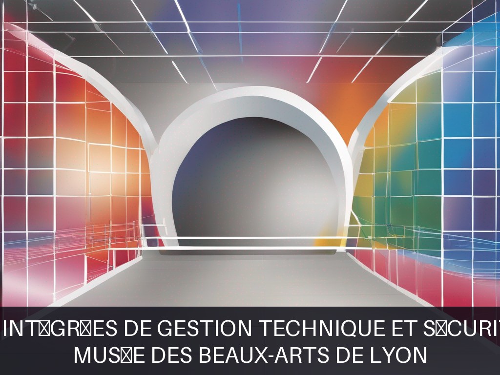Illustration pour Musée des Beaux-Arts de Lyon: Solutions intégrées de gestion technique et sécurité muséale