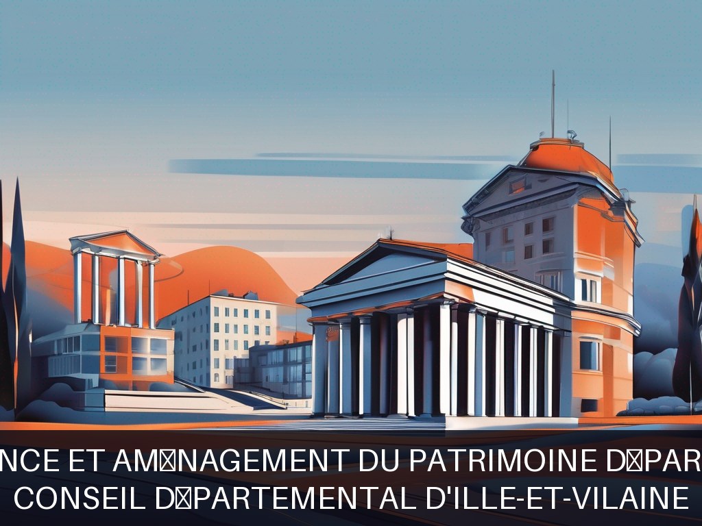 Illustration pour Conseil Départemental d'Ille-et-Vilaine: Maintenance et aménagement du patrimoine départemental