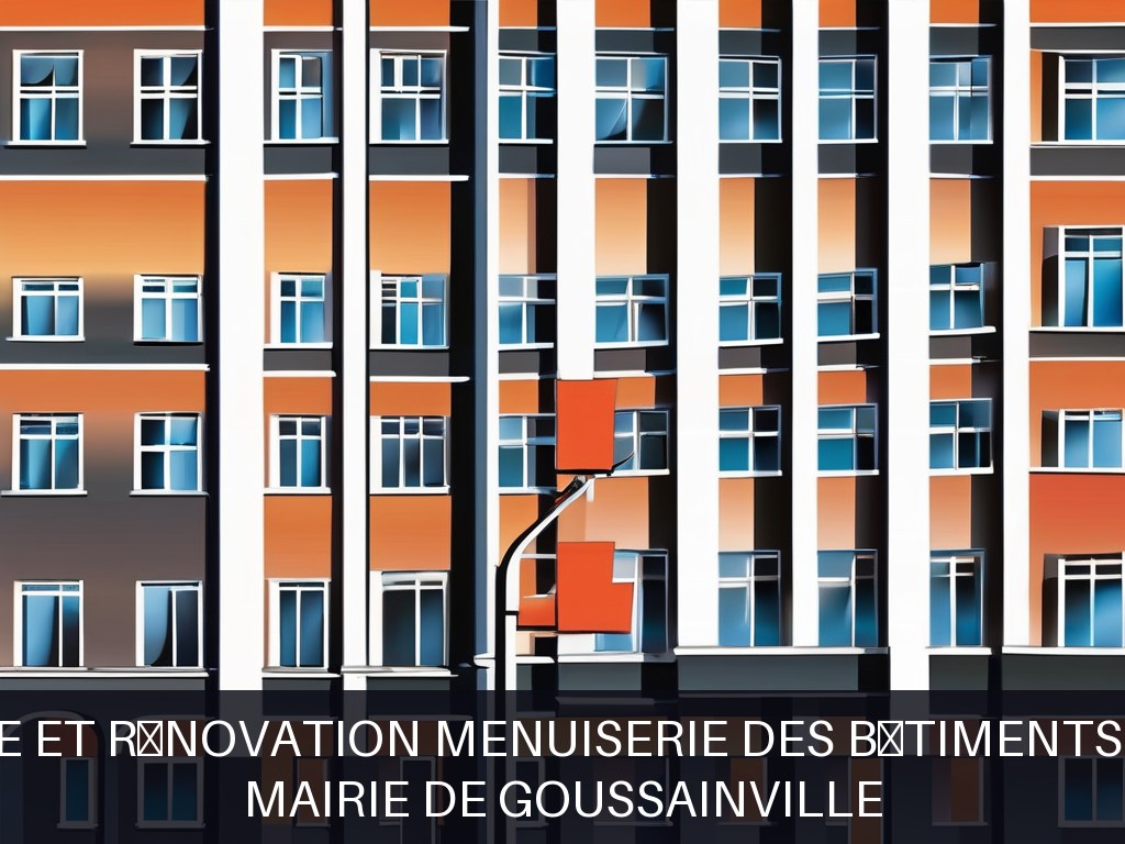 Illustration pour Mairie de GOUSSAINVILLE: Maintenance et rénovation menuiserie des bâtiments communaux
