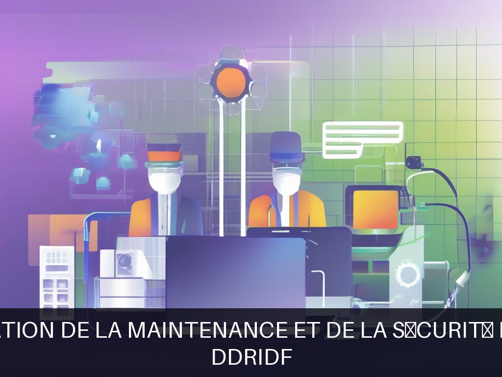 Illustration pour DDRIDF: Optimisation de la maintenance et de la sécurité des sites