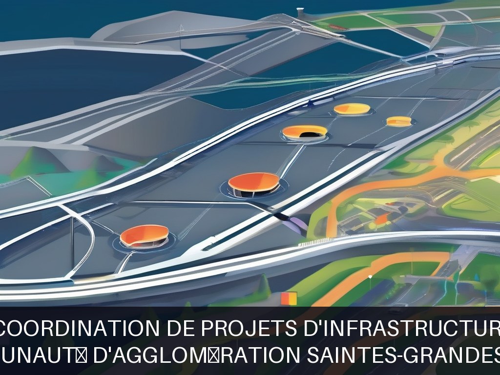Illustration pour Communauté d'Agglomération Saintes-Grandes Rives: Pilotage et coordination de projets d'infrastructures publiques (Potentiel à Court Terme)