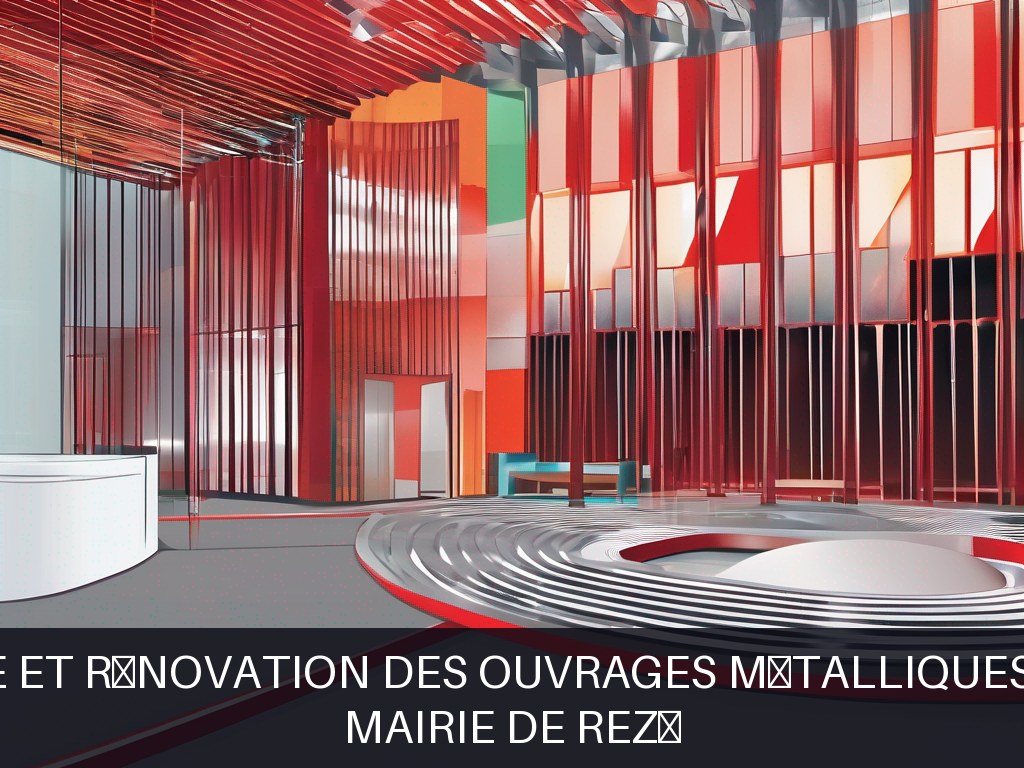 Illustration pour Mairie de Rezé: Maintenance et rénovation des ouvrages métalliques communaux
