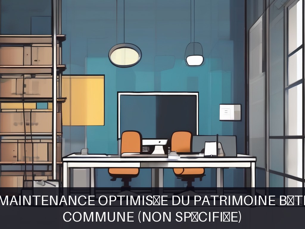 Illustration pour Commune (non spécifiée): Gestion et maintenance optimisée du patrimoine bâti communal