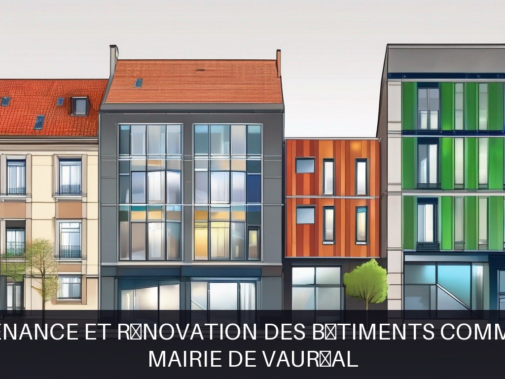 Illustration pour Mairie de Vauréal: Maintenance et rénovation des bâtiments communaux