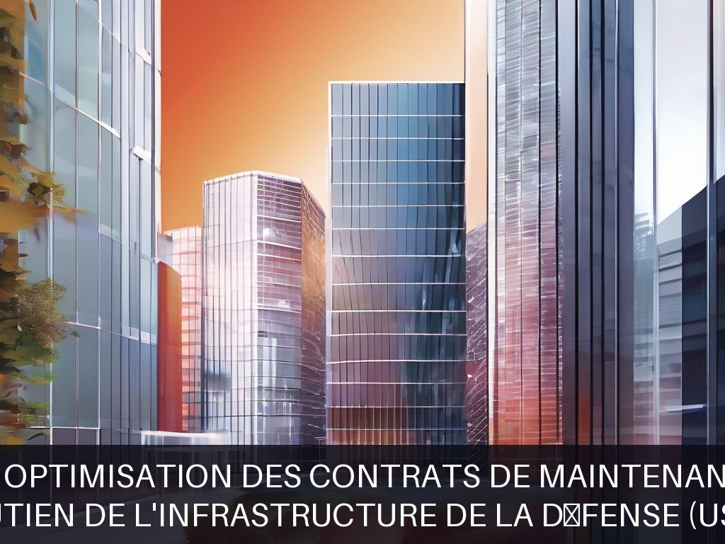 Illustration pour Unité de Soutien de l'Infrastructure de la Défense (USID) d'Évreux: Supervision et optimisation des contrats de maintenance immobilière