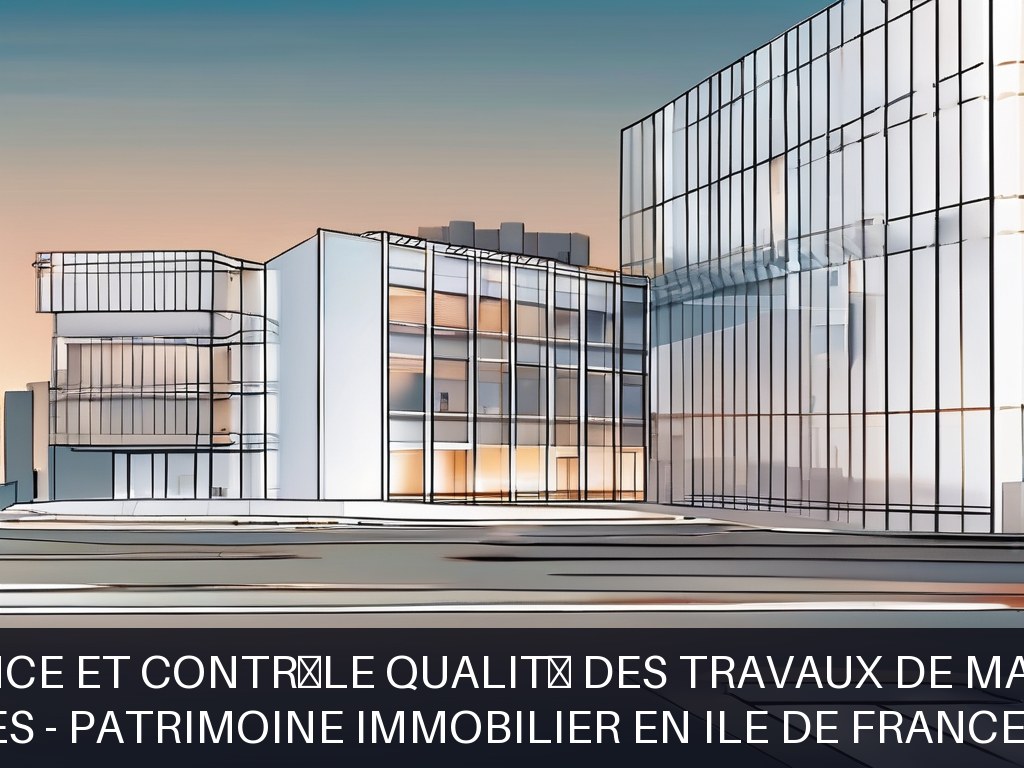 Illustration pour Ministère des Armées - patrimoine immobilier en Ile de France et Hauts de France: Surveillance et contrôle qualité des travaux de maintenance