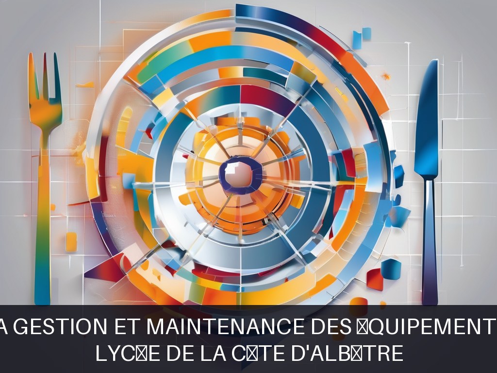 Illustration pour Lycée de la Côte d'Albâtre: Optimisation de la gestion et maintenance des équipements de restauration