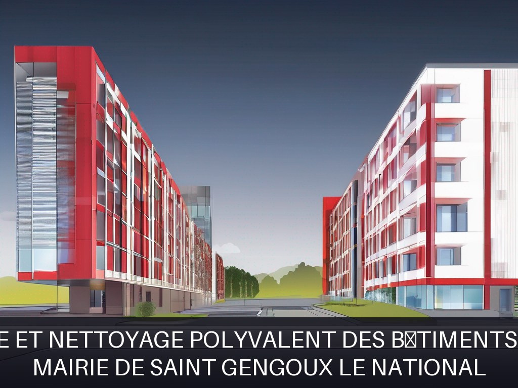 Illustration pour Mairie de Saint Gengoux le National: Maintenance et nettoyage polyvalent des bâtiments communaux