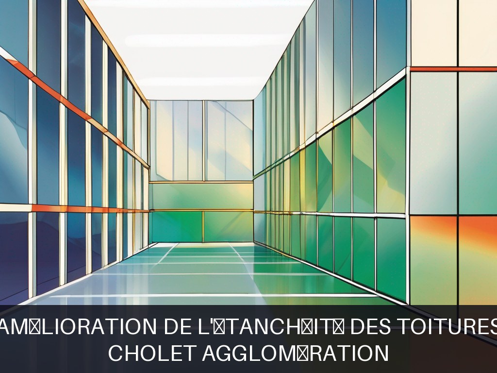 Illustration pour Cholet Agglomération: Amélioration de l'étanchéité des toitures (Potentiel à Court Terme)
