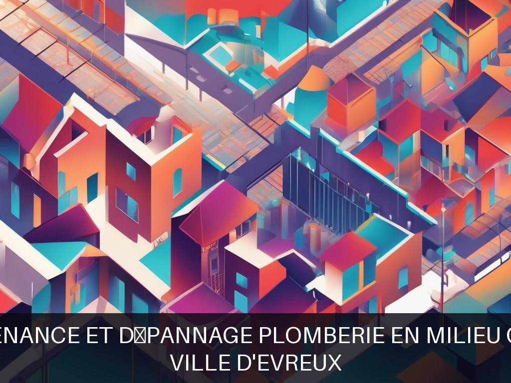 Illustration pour Ville d'Evreux: Maintenance et dépannage plomberie en milieu occupé