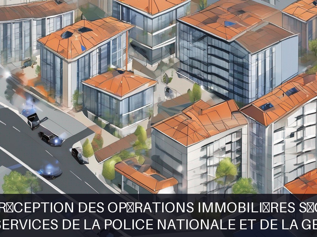 Illustration pour Ensemble des immeubles occupés par les services de la police nationale et de la gendarmerie dans le ressort du SGAMI Nord: Suivi et réception des opér