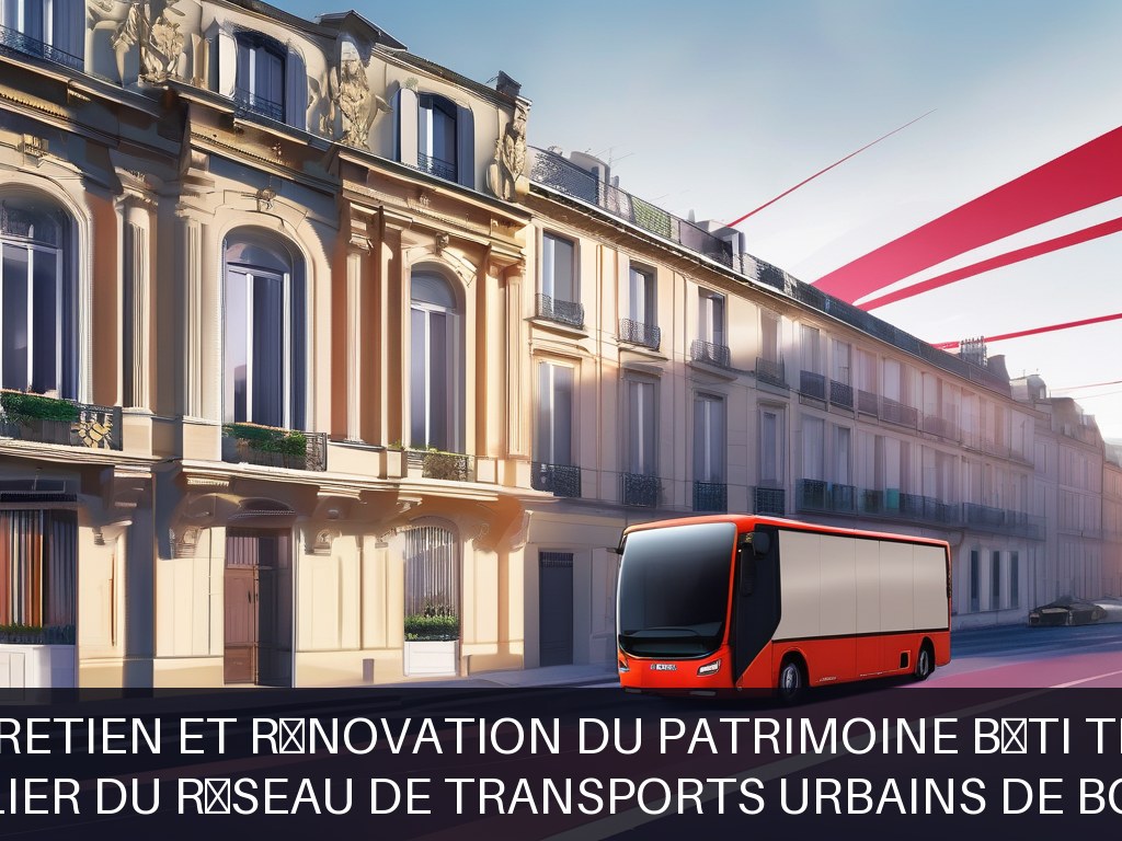Illustration pour Patrimoine immobilier du réseau de transports urbains de Bordeaux Métropole: Gros entretien et rénovation du patrimoine bâti transport