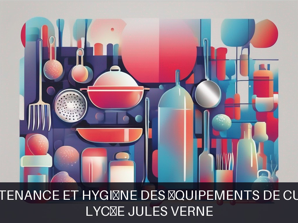 Illustration pour Lycée Jules Verne: Maintenance et hygiène des équipements de cuisine