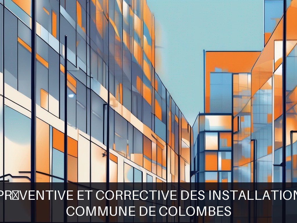 Illustration pour Commune de Colombes: Maintenance préventive et corrective des installations électriques