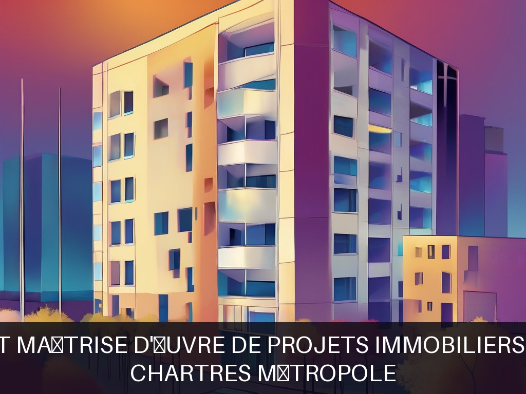 Illustration pour Chartres Métropole: Pilotage et maîtrise d'œuvre de projets immobiliers et urbains