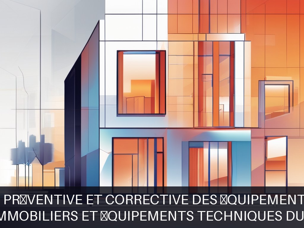 Illustration pour Sites immobiliers et équipements techniques du SGDSN: Maintenance préventive et corrective des équipements techniques