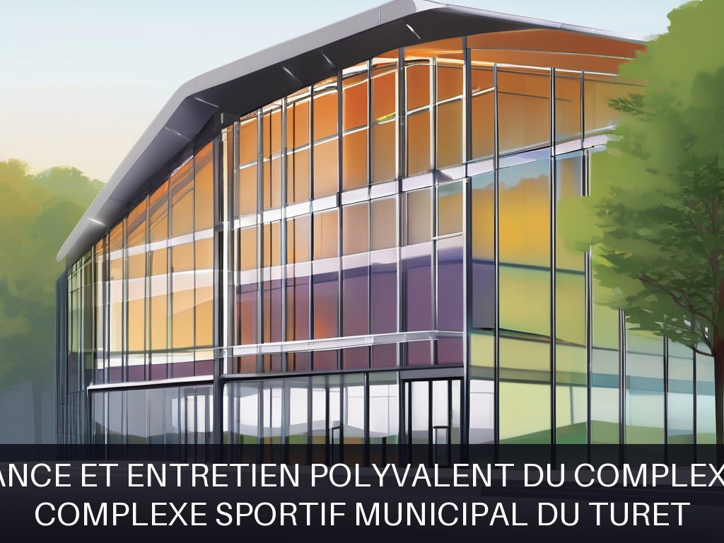 Illustration pour Complexe sportif municipal du Turet: Maintenance et entretien polyvalent du complexe sportif