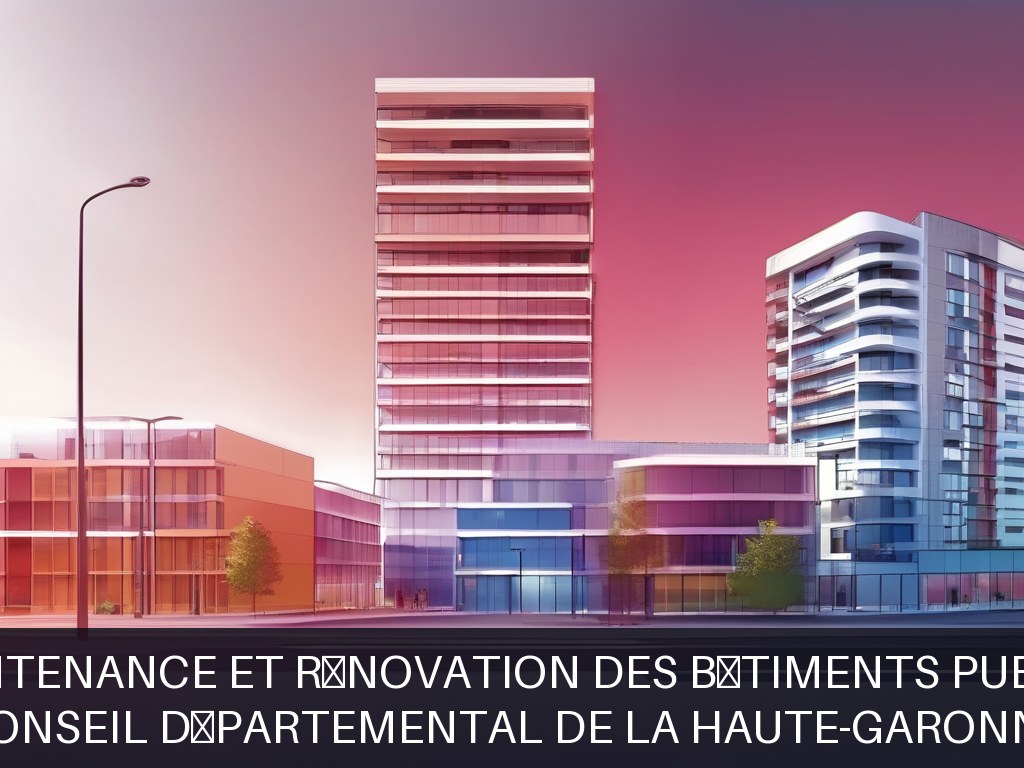 Illustration pour Conseil départemental de la Haute-Garonne: Maintenance et rénovation des bâtiments publics