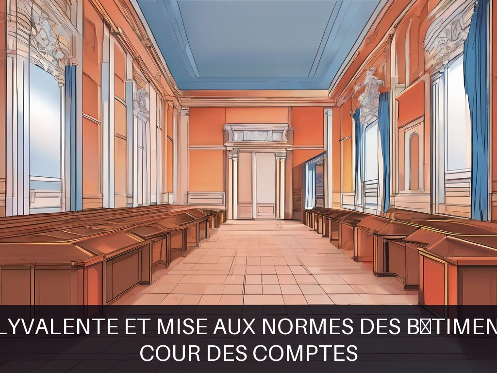 Illustration pour Cour des comptes: Maintenance polyvalente et mise aux normes des bâtiments patrimoniaux