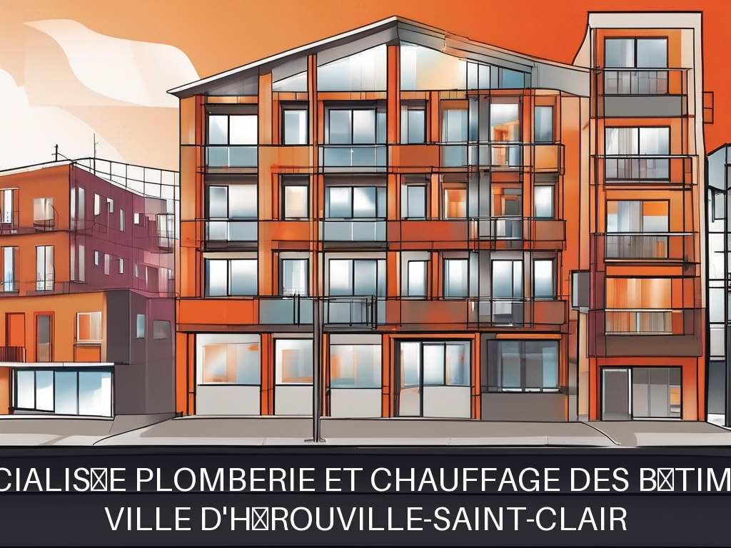 Illustration pour Ville d'Hérouville-Saint-Clair: Maintenance spécialisée plomberie et chauffage des bâtiments communaux