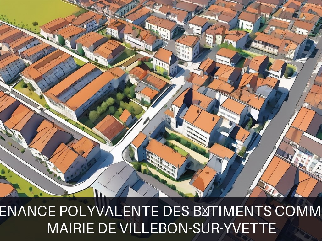 Illustration pour Mairie de VILLEBON-SUR-YVETTE: Maintenance polyvalente des bâtiments communaux