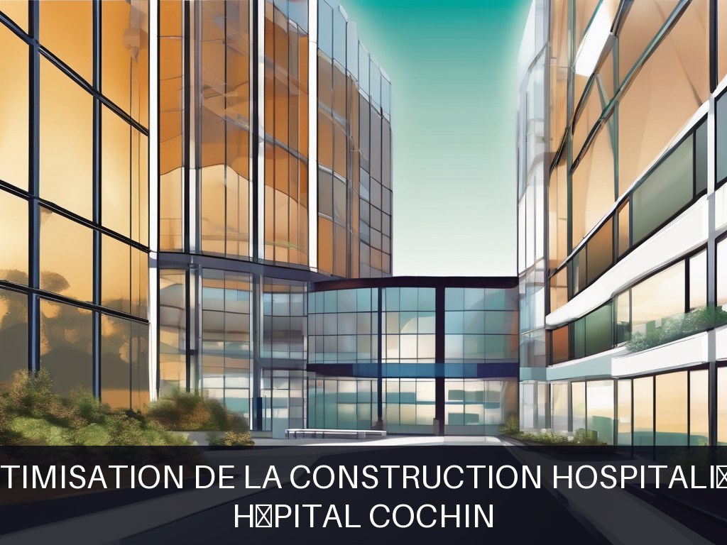 Illustration pour Hôpital Cochin: Optimisation de la Construction Hospitalière (Potentiel à Court Terme)