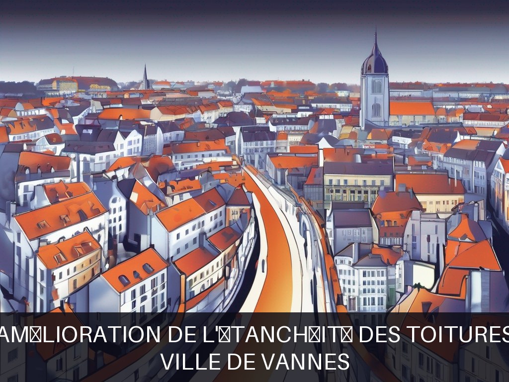 Illustration pour Ville de Vannes: Amélioration de l'étanchéité des toitures (Potentiel à Court Terme)