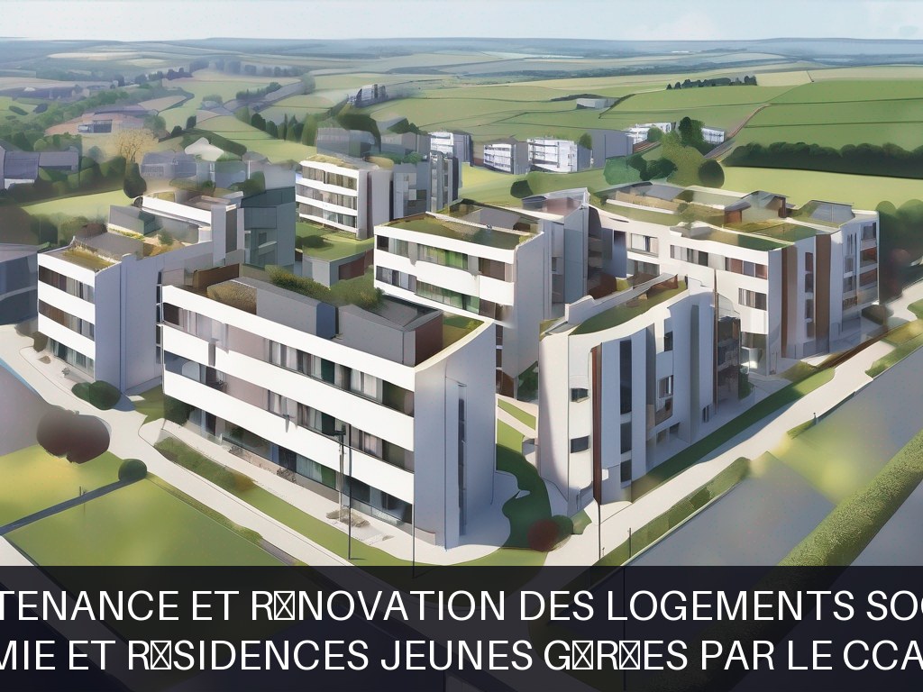 Illustration pour Résidences autonomie et résidences jeunes gérées par le CCAS de Vire Normandie: Maintenance et rénovation des logements sociaux