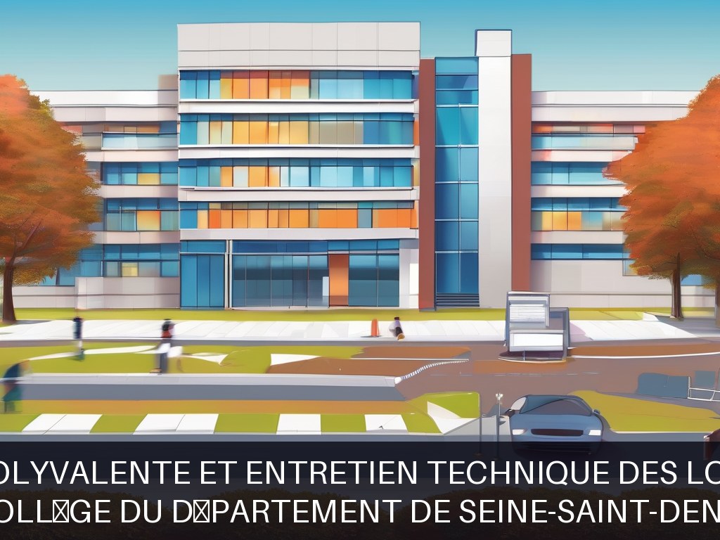 Illustration pour Collège du Département de Seine-Saint-Denis: Maintenance polyvalente et entretien technique des locaux scolaires