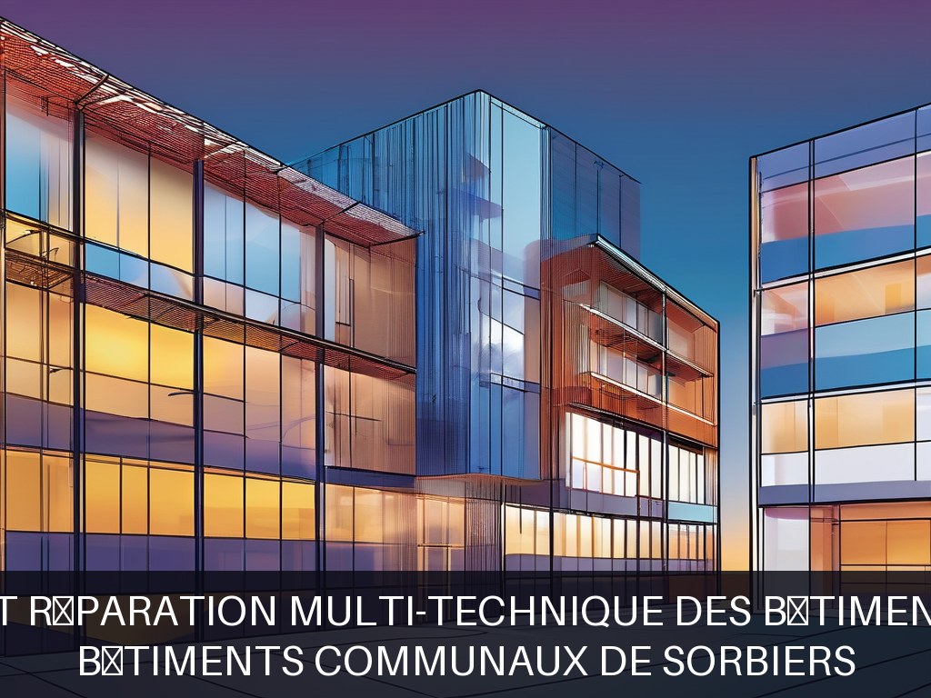Illustration pour Bâtiments communaux de Sorbiers: Maintenance et réparation multi-technique des bâtiments communaux
