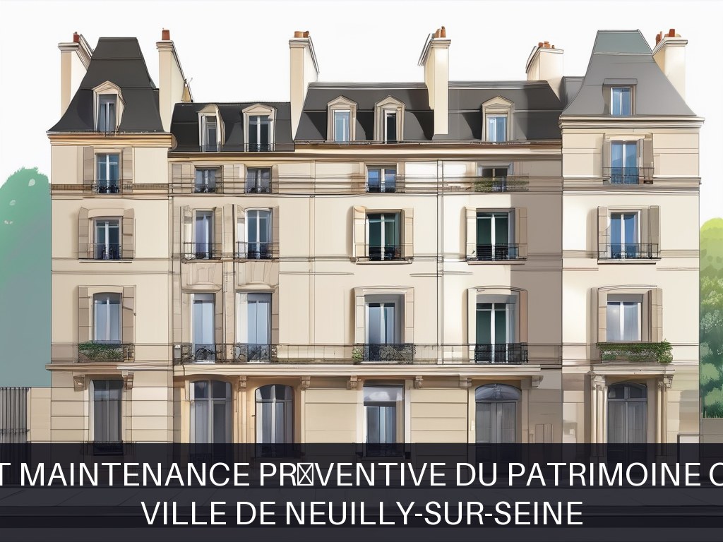 Illustration pour Ville de Neuilly-sur-Seine: Gestion et maintenance préventive du patrimoine communal