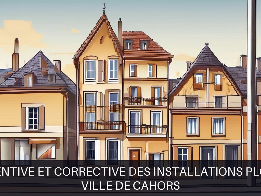Illustration pour Ville de Cahors: Maintenance préventive et corrective des installations plomberie-chauffage