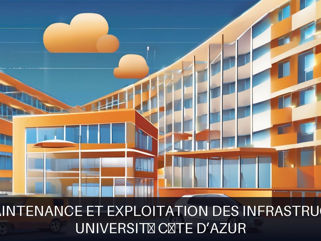 Illustration pour Université Côte d’Azur: Optimisation de la maintenance et exploitation des infrastructures universitaires