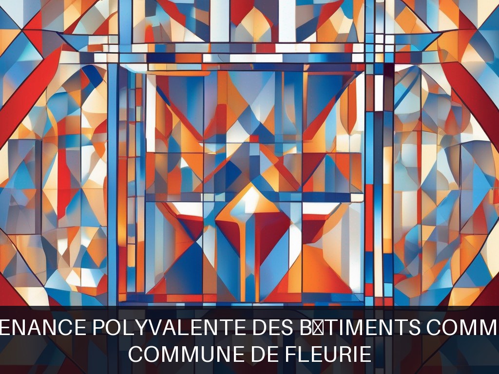 Illustration pour Commune de Fleurie: Maintenance polyvalente des bâtiments communaux