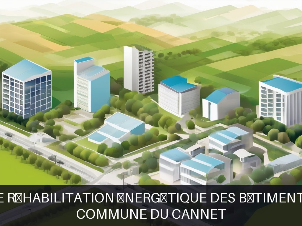 Illustration pour Commune du Cannet: Programme de réhabilitation énergétique des bâtiments communaux