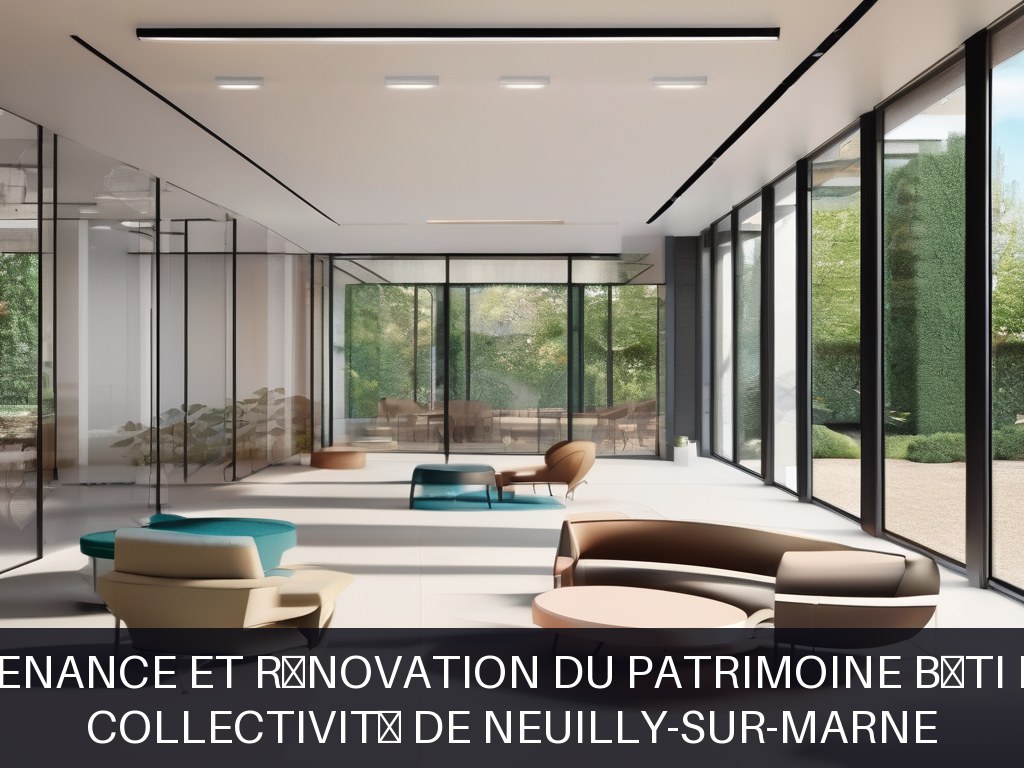 Illustration pour Collectivité de Neuilly-sur-Marne: Maintenance et rénovation du patrimoine bâti public