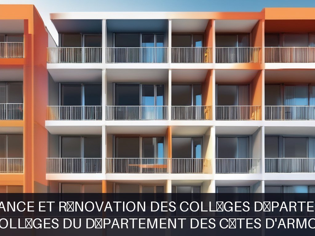 Illustration pour Collèges du Département des Côtes d'Armor: Maintenance et rénovation des collèges départementaux
