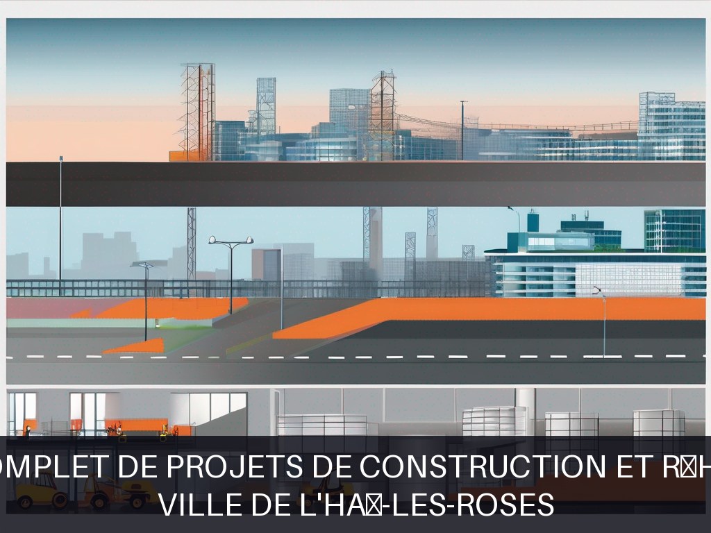 Illustration pour Ville de L'Haÿ-les-Roses: Pilotage complet de projets de construction et réhabilitation