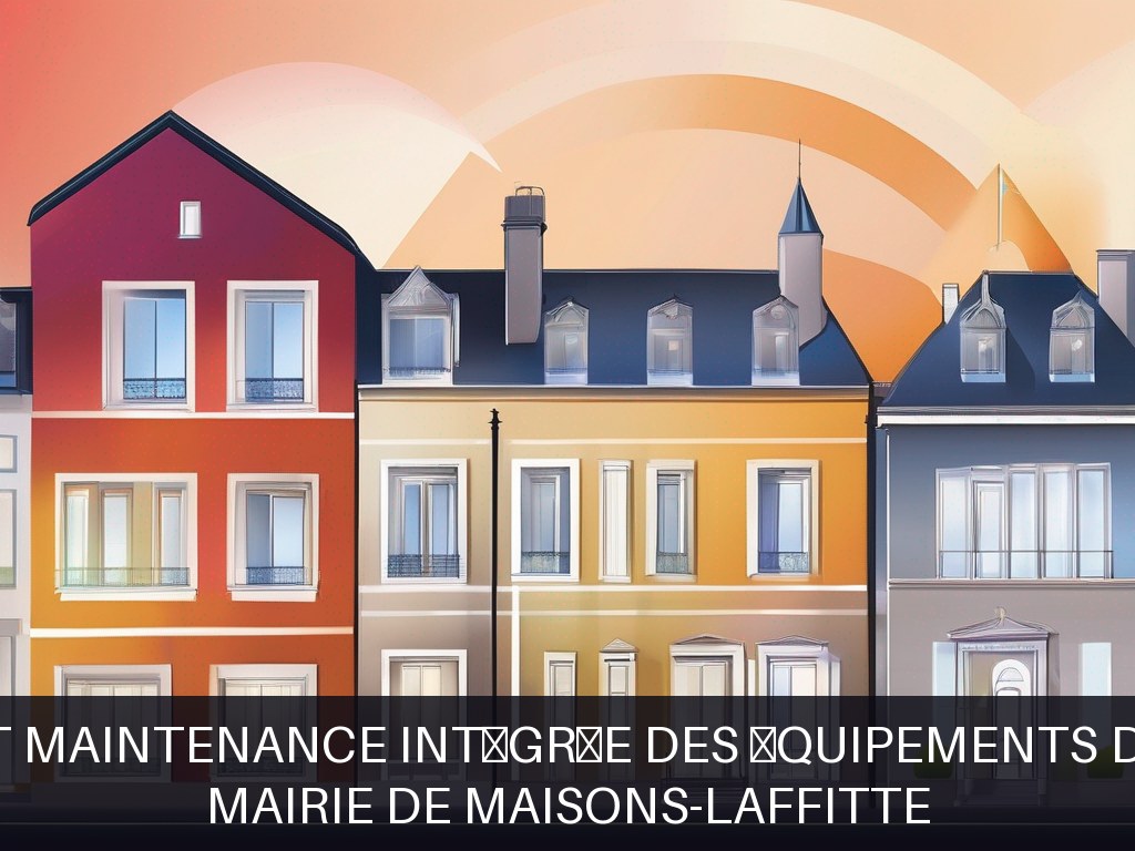 Illustration pour Mairie de Maisons-Laffitte: Gestion et maintenance intégrée des équipements de sécurité
