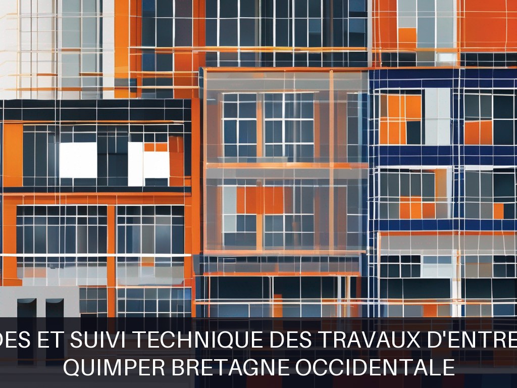 Illustration pour Quimper Bretagne Occidentale: Études et suivi technique des travaux d'entretien