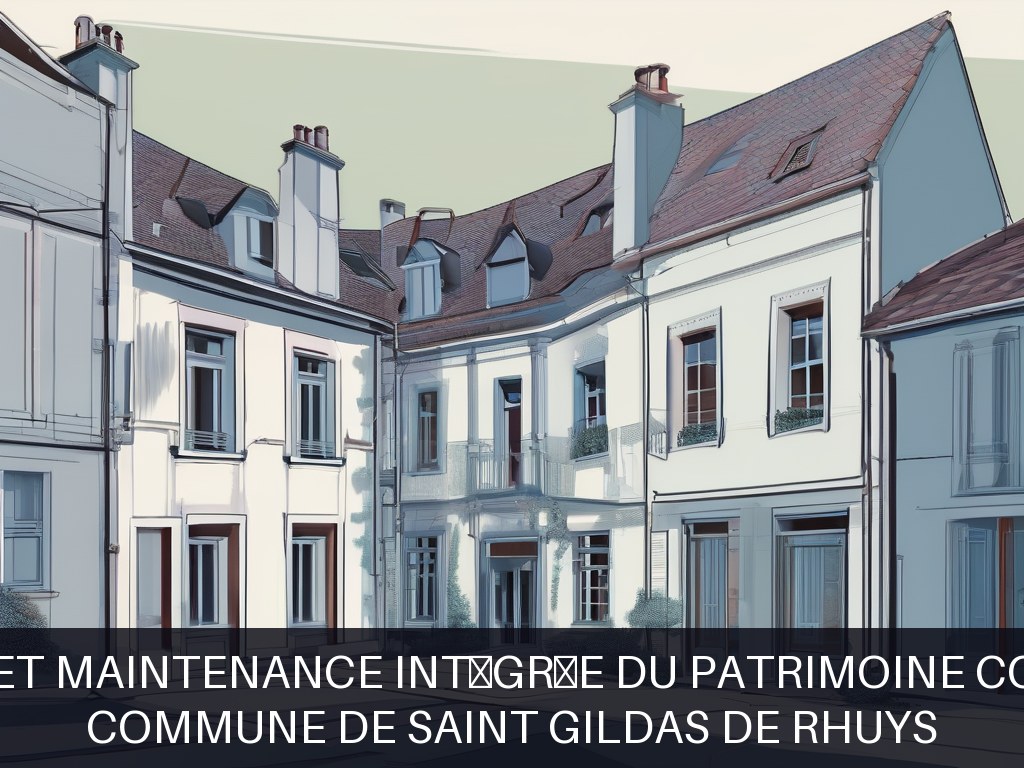 Illustration pour Commune de SAINT GILDAS DE RHUYS: Gestion et maintenance intégrée du patrimoine communal