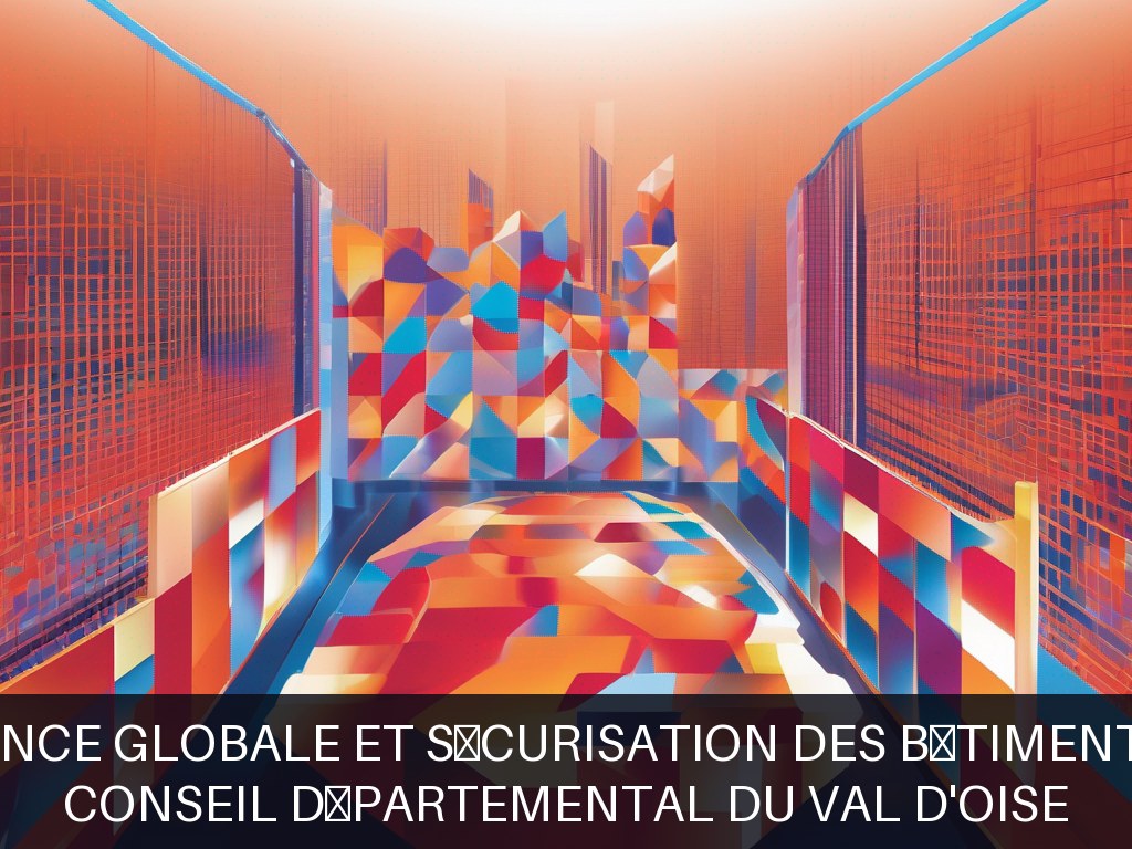 Illustration pour Conseil départemental du Val d'Oise: Maintenance globale et sécurisation des bâtiments publics